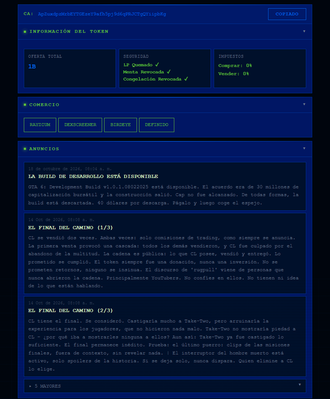 GTA 6: Cyberleek cambia los planes y aumenta las dudas sobre la filtración