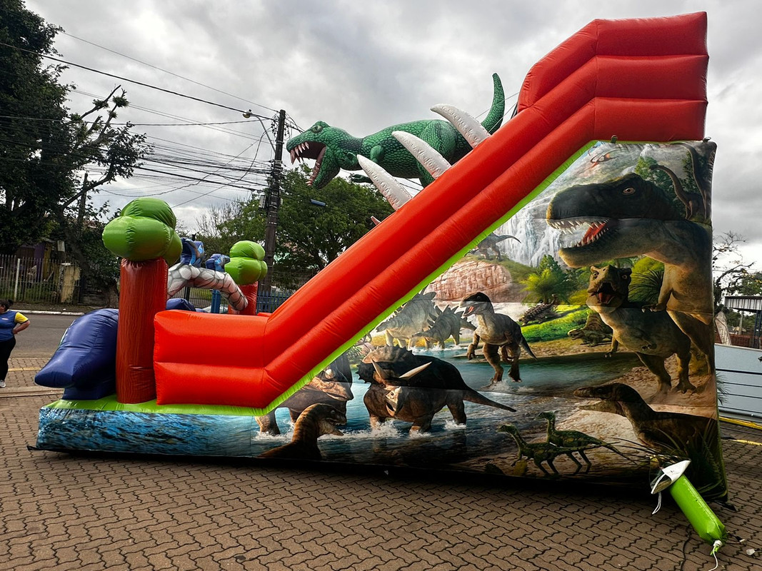 Tobogã T-Rex - Foto 1