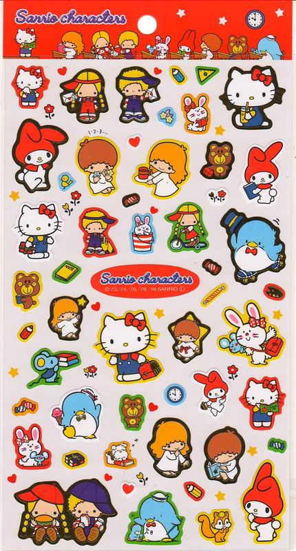 Sanrio Character Sticker 2019A