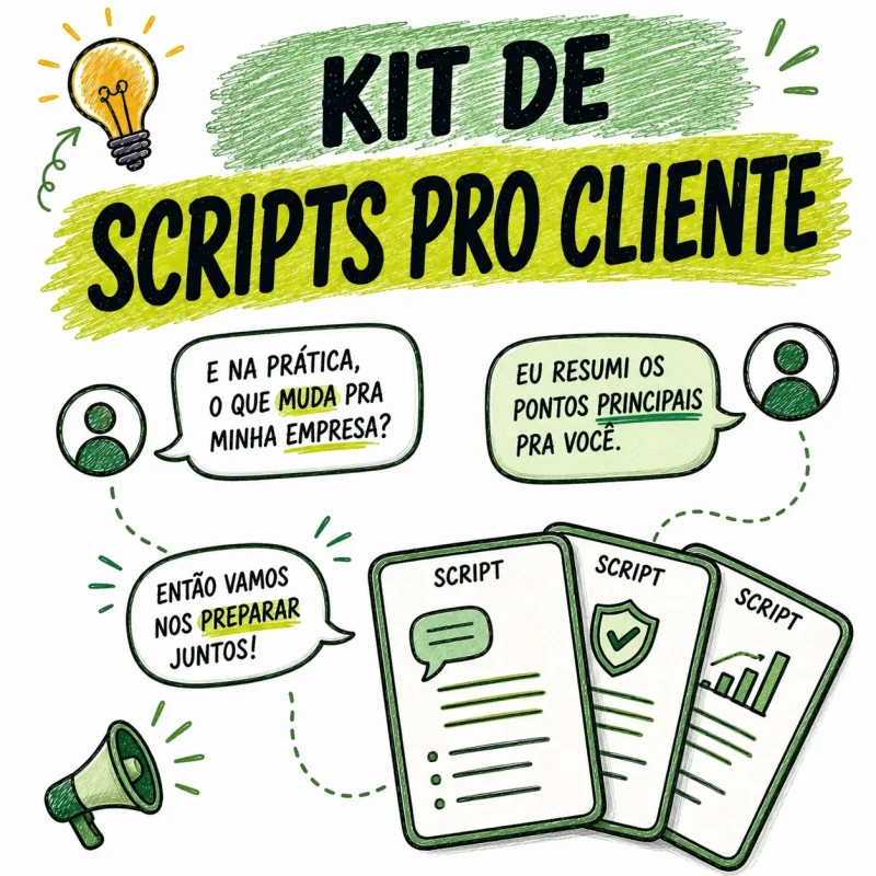 Mockup do Bônus 2 Kit de Scripts pro Cliente