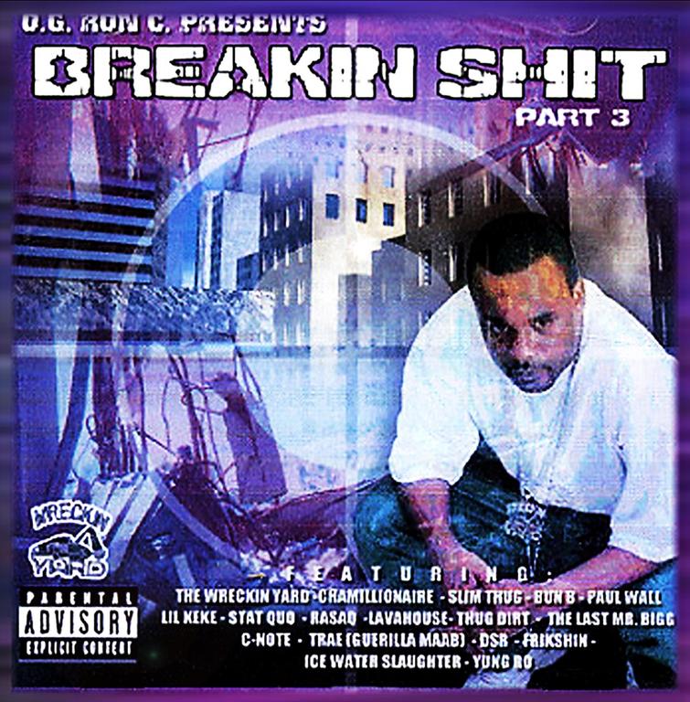 WreckinYard - Breakin Shit 3 (Double CD) cover