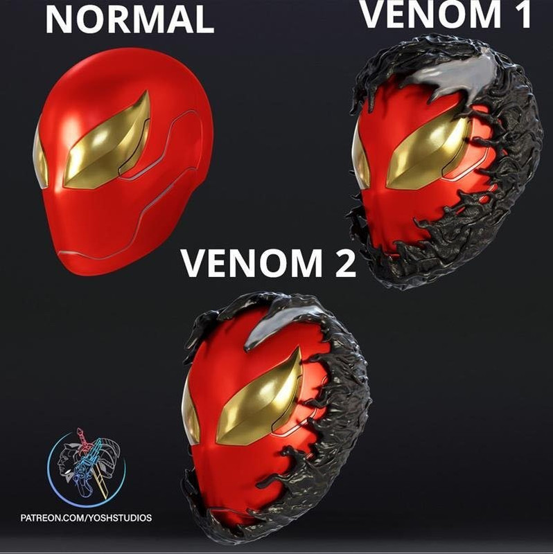 Iron Spider Helmet - 3D Print Model