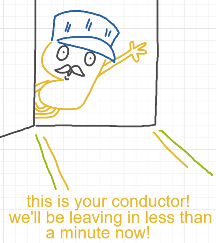A panel from You're In Danger, Boy, episode seven of the Board Boards object show by Furretwalk/WalkingFurret.