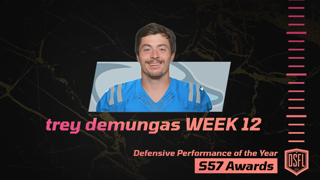 007 DSFL defensive performance of the year WIN