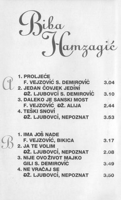 Biba Hamzagic 1993 kz