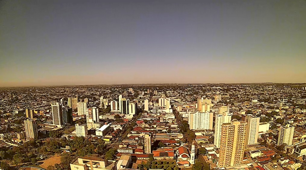 Campo Grande nesta manhã de segunda-feira