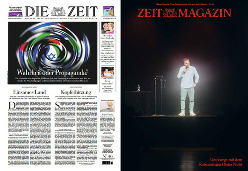 Cover: Die Zeit mit Zeit Magazin No 46 vom 02  November 2023