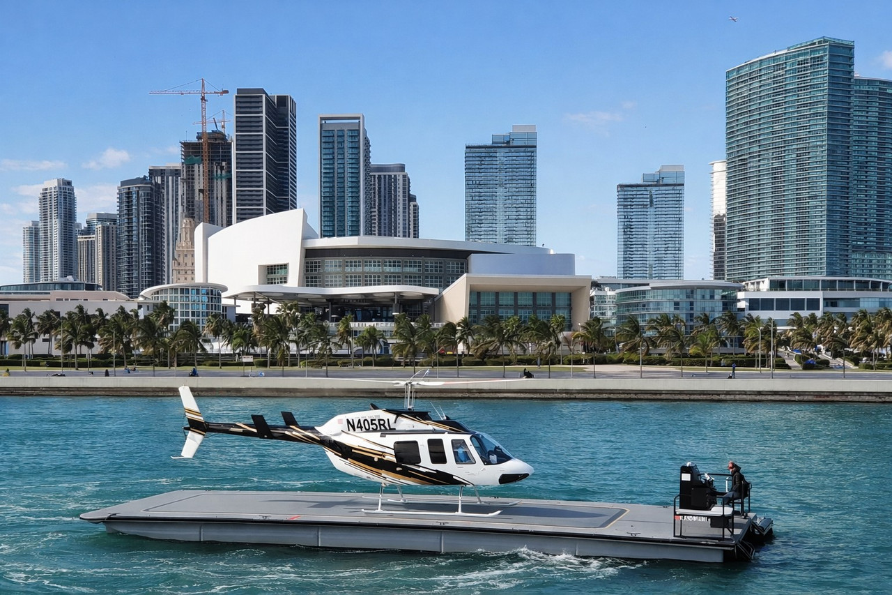 VIPHELI private helicopter transfer aircraft