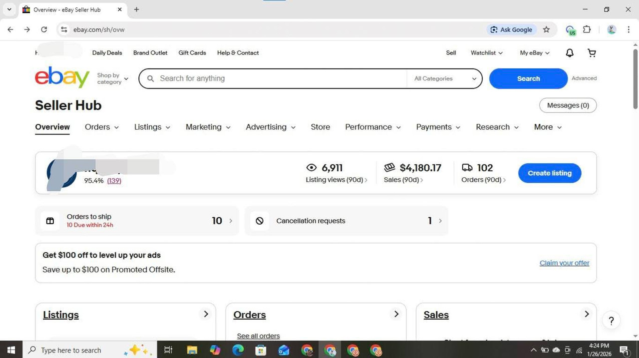 eBay Market Growth result 7