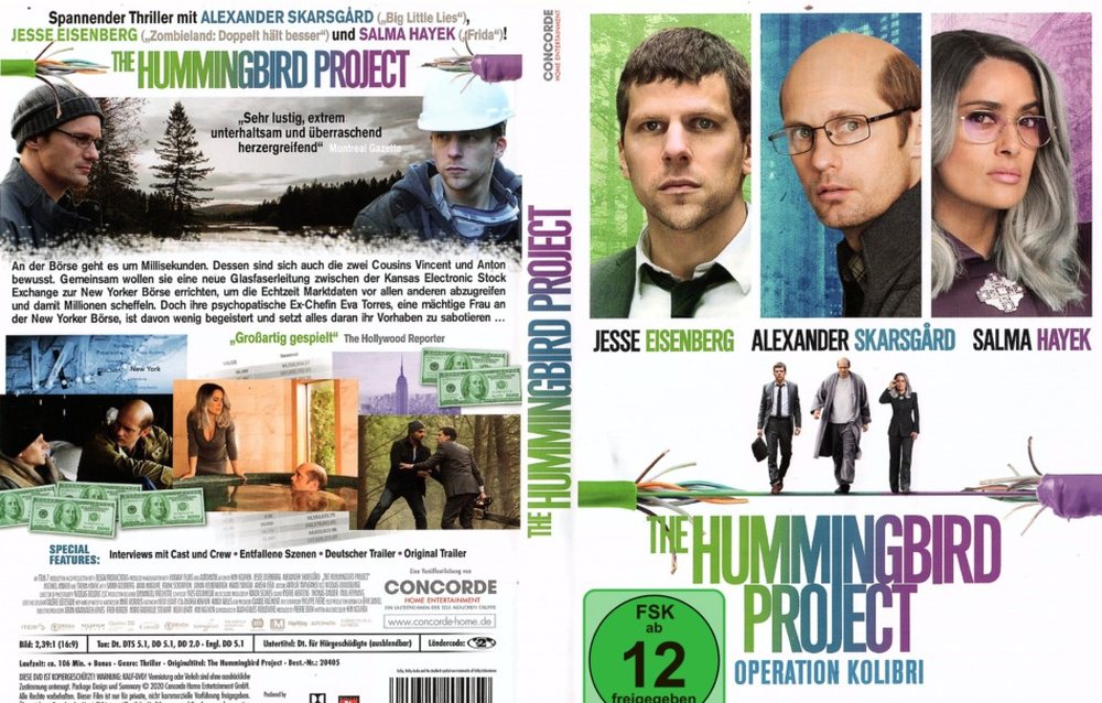 Re: Operace kolibřík / The Hummingbird Project (2018)