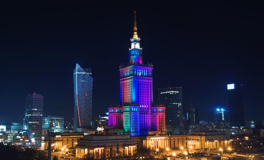 Вечерняя Варшава