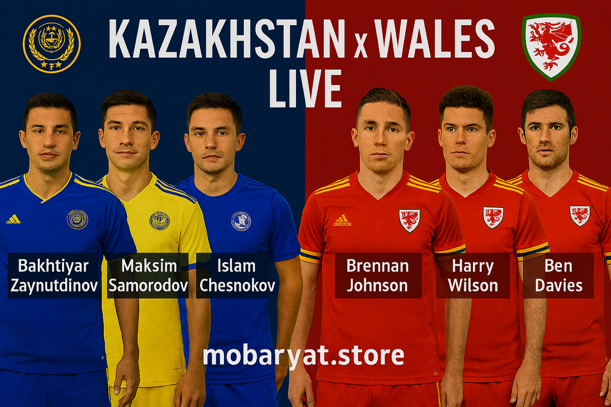 مباراة كازاخستان ضد ويلز – تصفيات كأس العالم kazakhstan-vs-wales