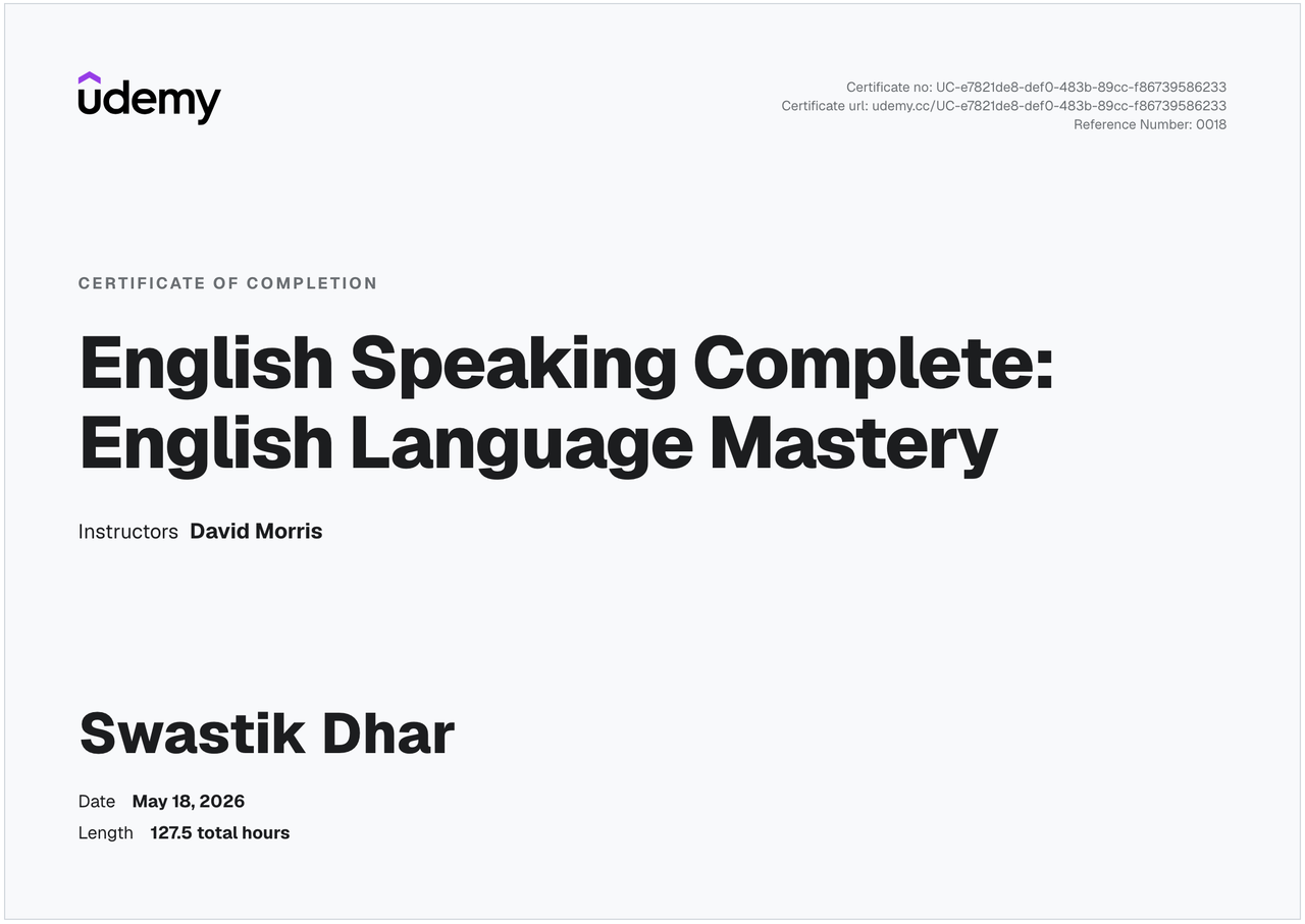 Swastik English Mastry