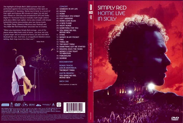 Simply Red - Home Live In Sicily (2003)