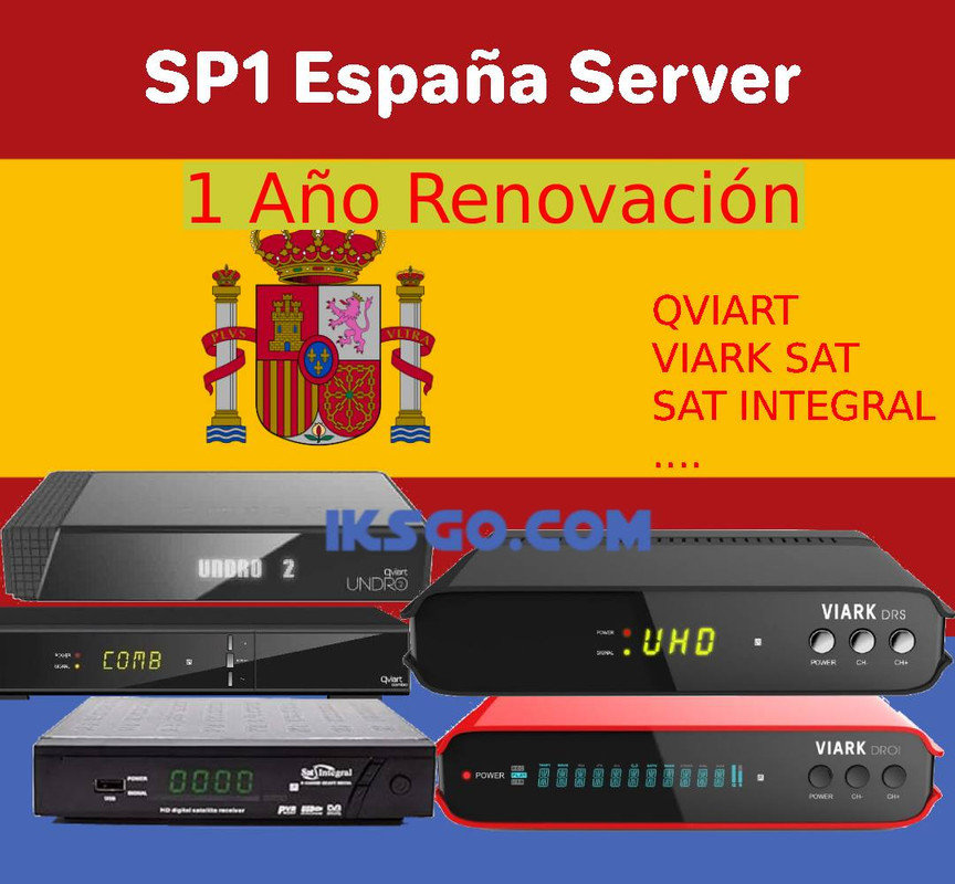 Spain SP1 Server Suscripción de 12 Meses