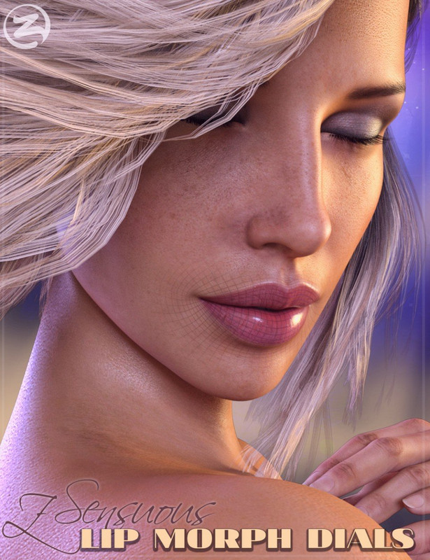 Z Sensuous Lip Morphs for Genesis 8 Female