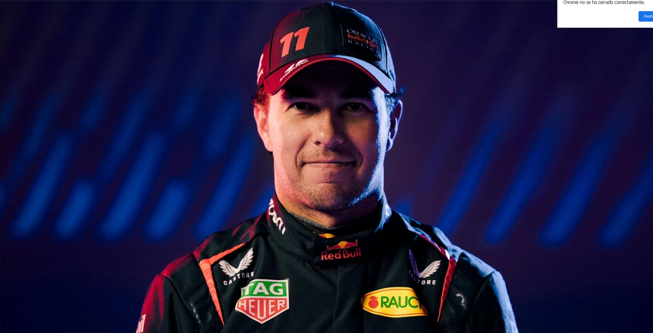 Checo Pérez en la cima con el mejor tiempo de pretemporada de la F1