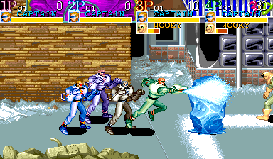 Captain Commando Zerado! EMULADOR de Fliperama #retroarch 