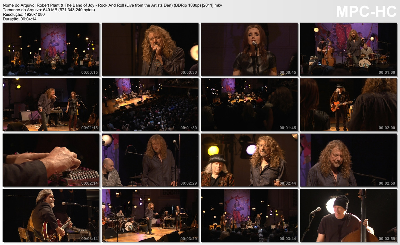 Robert Plant & The Band of Joy - Rock And Roll (Live from the Artists Den) (BDRip 1080p) [2011]