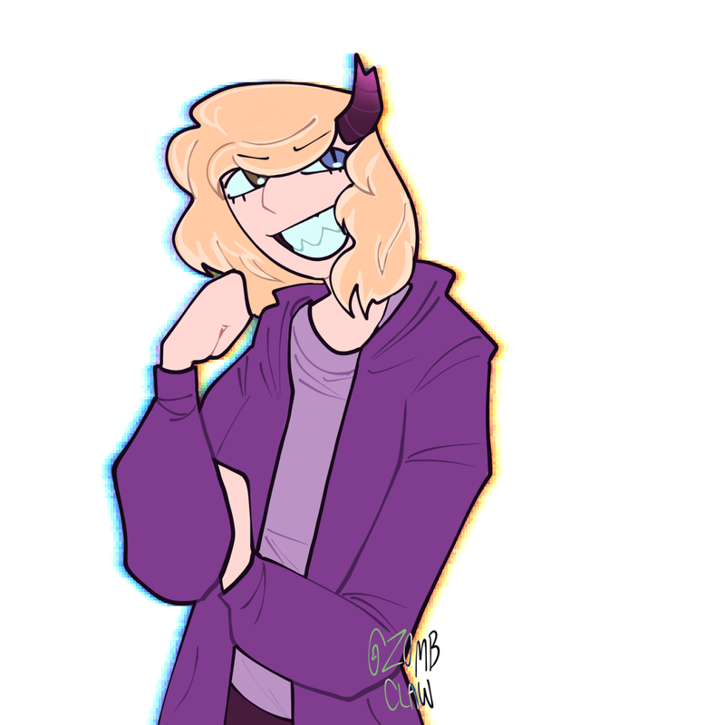 flat colors / halfbody