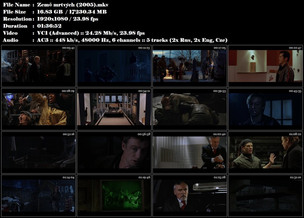 Re: Země mrtvých / Land of the Dead (2005)