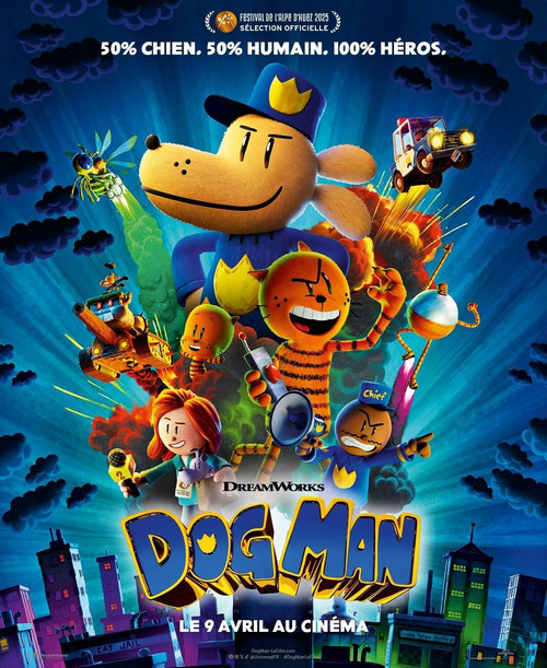 Dog Man (2025) 480p HDRip Hindi ORG Dual Audio Movie ESubs [400MB]