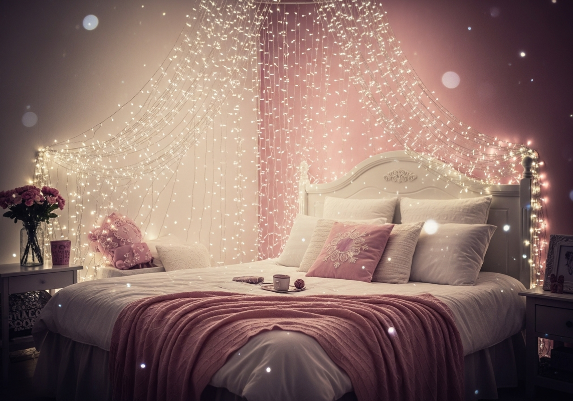 String Light Canopy