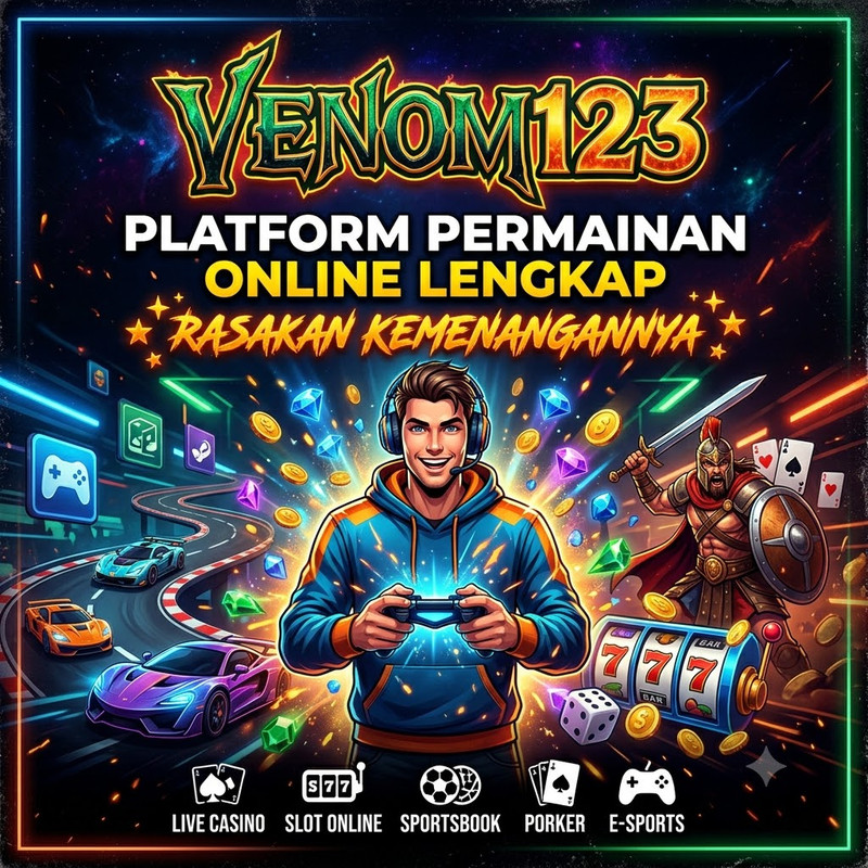 VENOM123 | PLATFORM PERMAINAN ONLINE LENGKAP RASAKAN KEMENANGANNYA