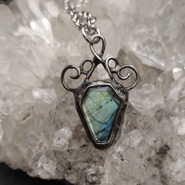 Labradorite Coffin
