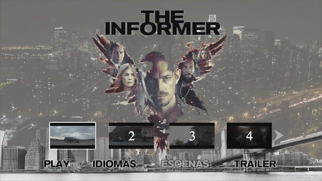 3 - The Informer [2019] [DVD9Full] [Pal] [Cast/Ing] [Sub:Cast] [Drama]