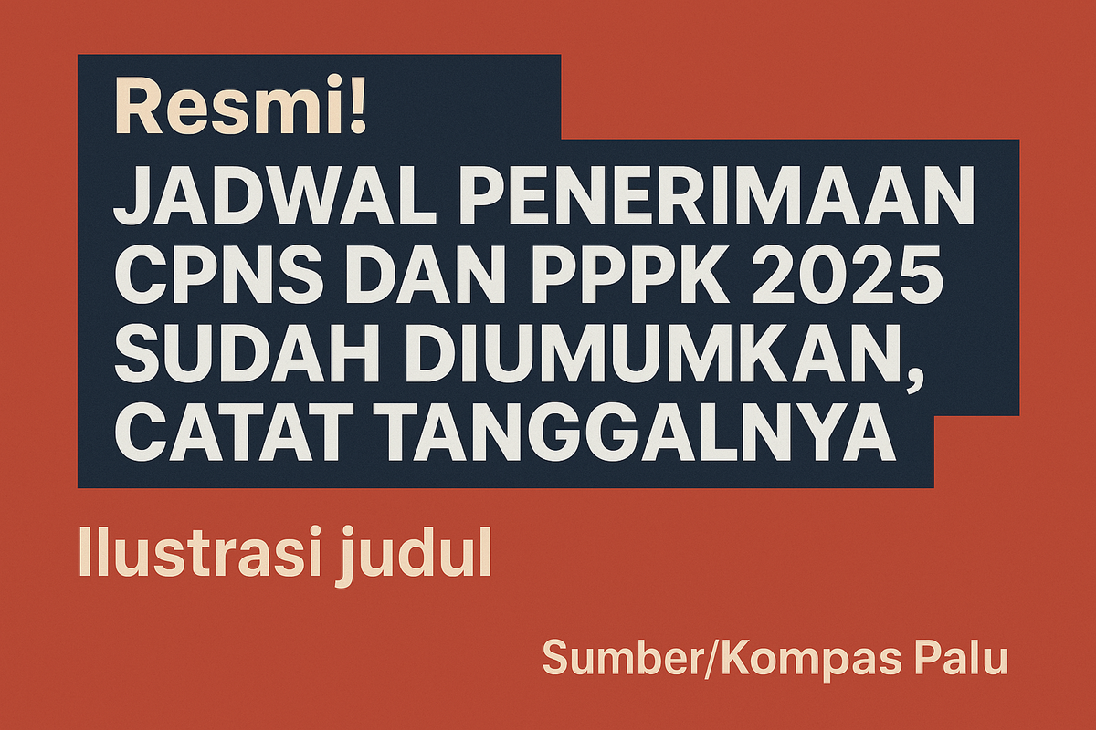 Ilustrasi CPNS dan PPPK 2025