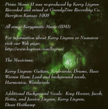 Kerry Livgren - Prime Mover II (1998) Lossless Kerry Livgren - Prime Mover II (1998) Lossless