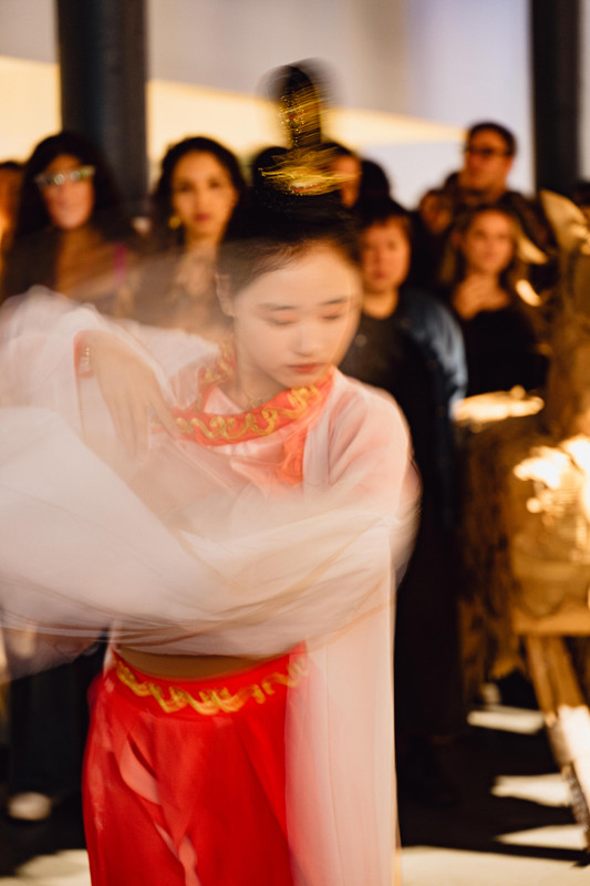 Cheryl Xuan Yang performing The Peacock Flies Southeast