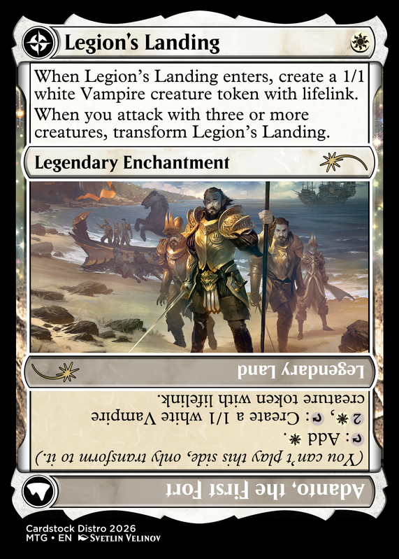 Legion s Landing (Flip Frame)
