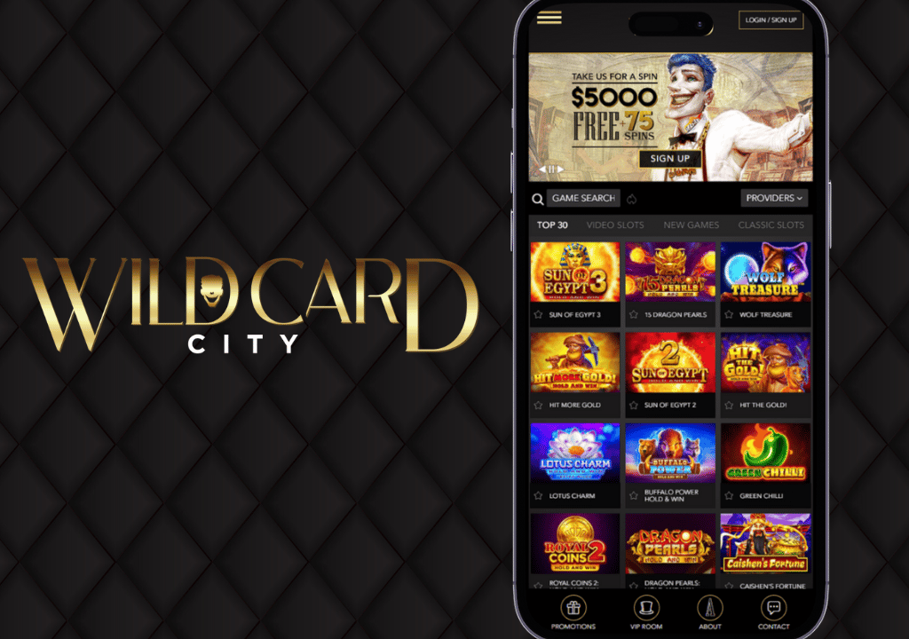 Wild Card City Casino Mobile Games