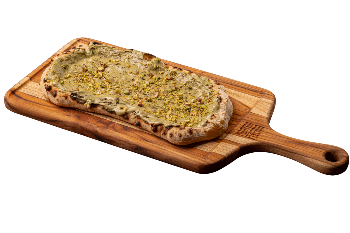 SCHIACCIATA ALLA CREMA DI PISTACHIO