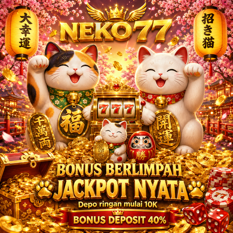 NEKO77 Situs Slot Online Gacor dengan Fitur Modern dan Bonus Menarik