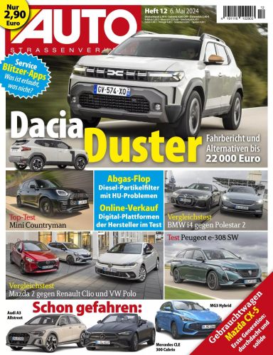 Cover: Auto Straßenverkehr Magazin No 12 vom 06  Mai 2024