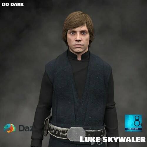 Luke skywalker for Genesis 8.1 Male