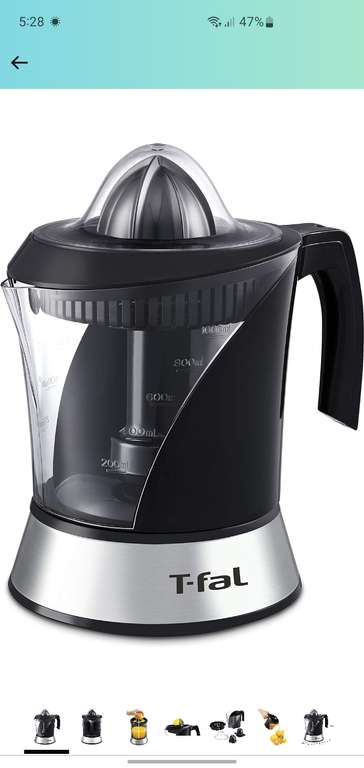 Amazon: exprimidor de jugos t fal 
