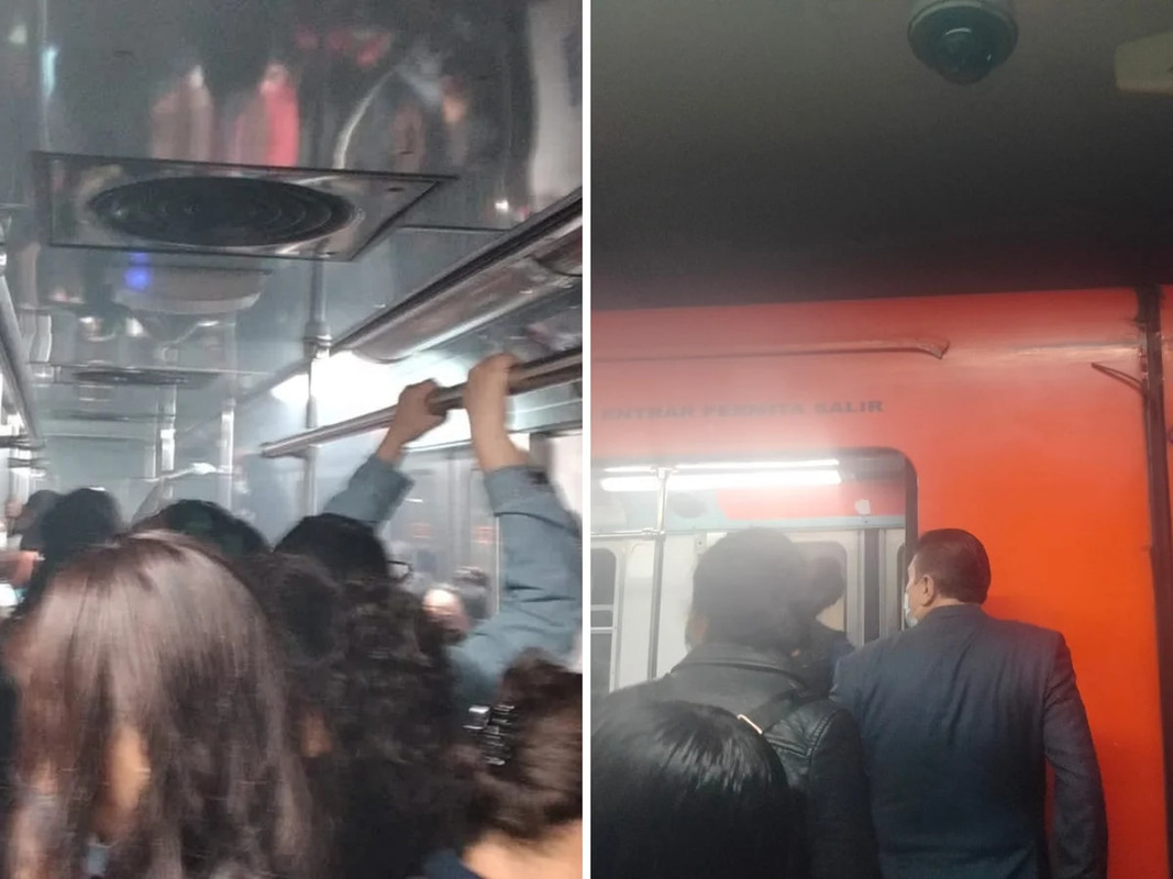 Línea B del Metro de Oceanía a Buenavista se suspendió por esta razón