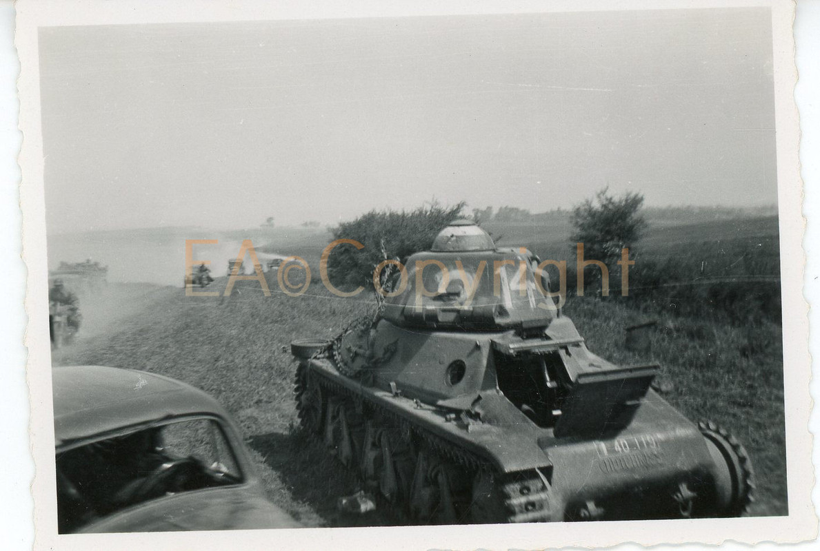 Kämpfe Panzer Tank Frankreich Foto