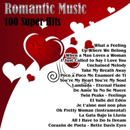 VA - Romantic Music - 100 Super Hits [2CDs] (2013) MP3