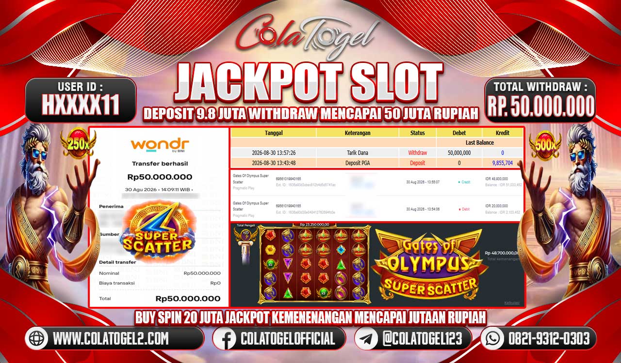 JACKPOT SLOT GACORR!!