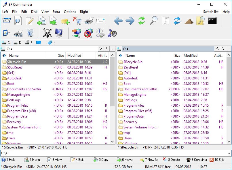 EF Commander version 2021.10 Multilingual EF Commander version 2021.10 Multilingual