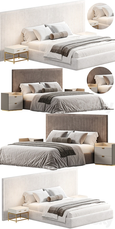 KAMIA Bed by cazarina