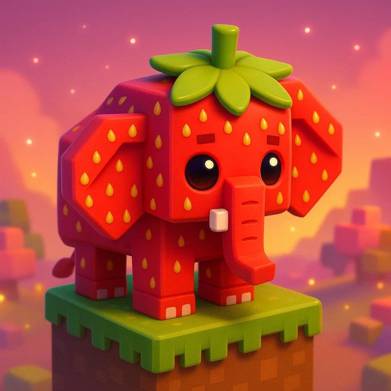 Strawberry Elephant