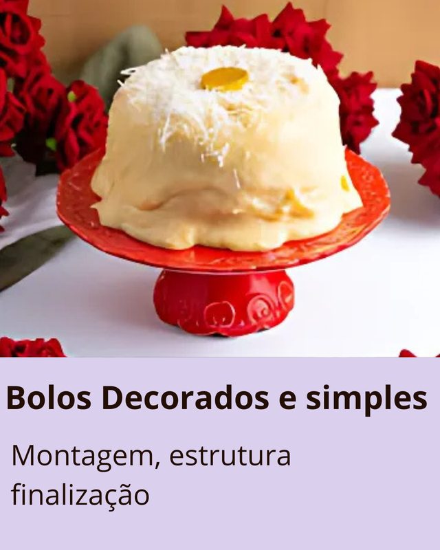 Mini bolo decorado
