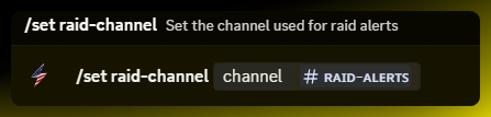raid alerts setup
