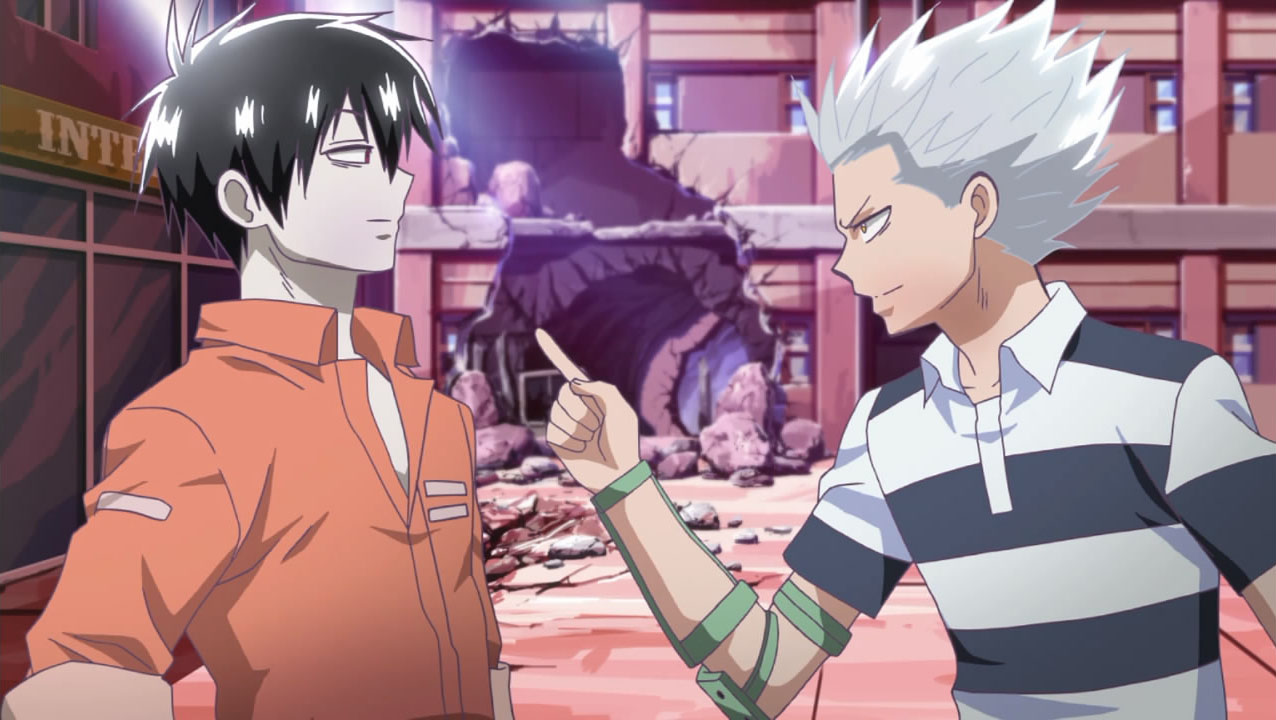 Staz e Wolf vs Akim - Blood Lad - Fã-Dublagem 